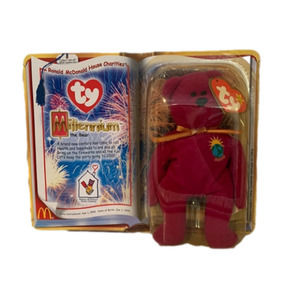 Vintage Y2K 2000 Millennium Teenie Beanie Baby New in Box Collectible